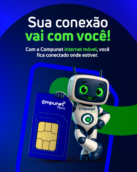 Sua conexão vai com você